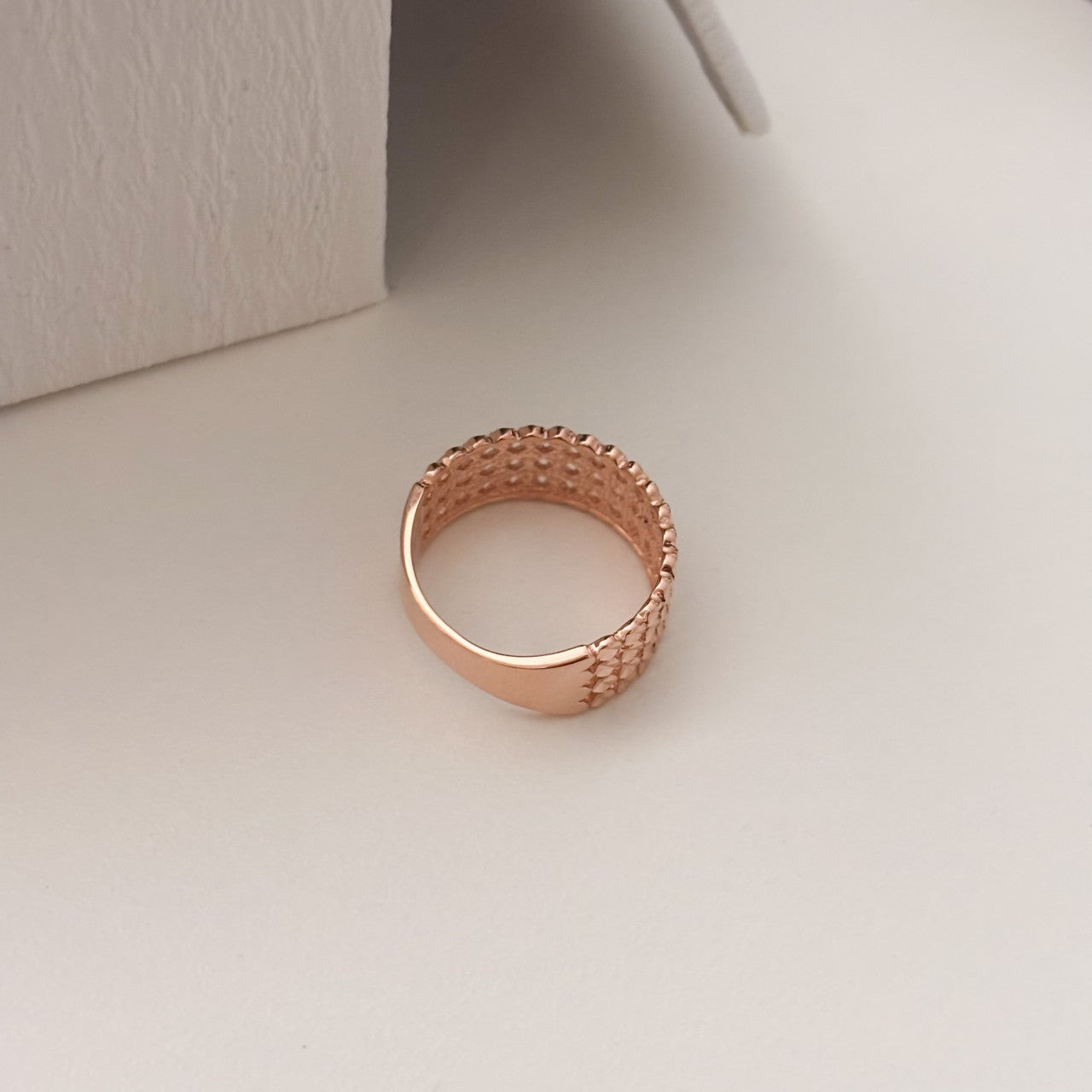 4 Row Band Ring
