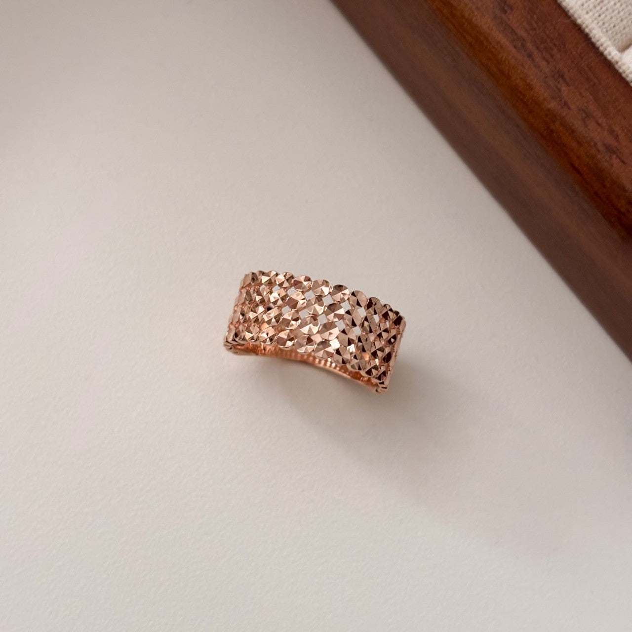 4 Row Band Ring