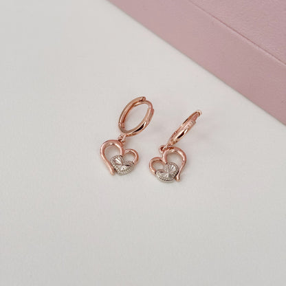 Heart Dangle Earrings