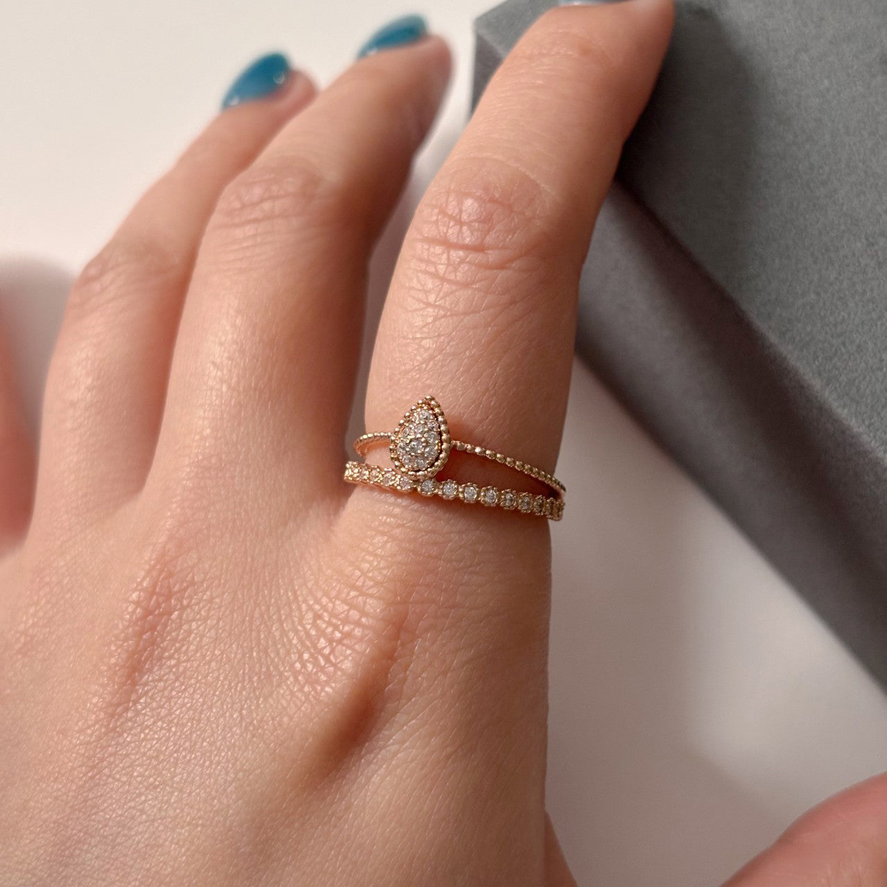 Teardrop Ring