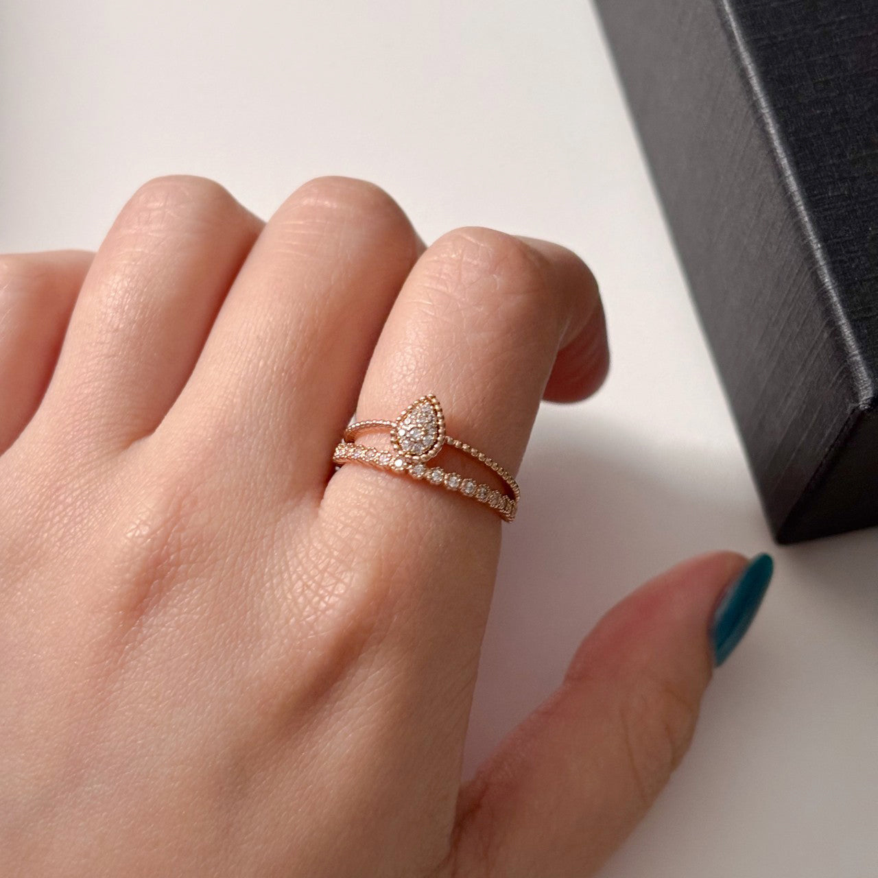 Teardrop Ring