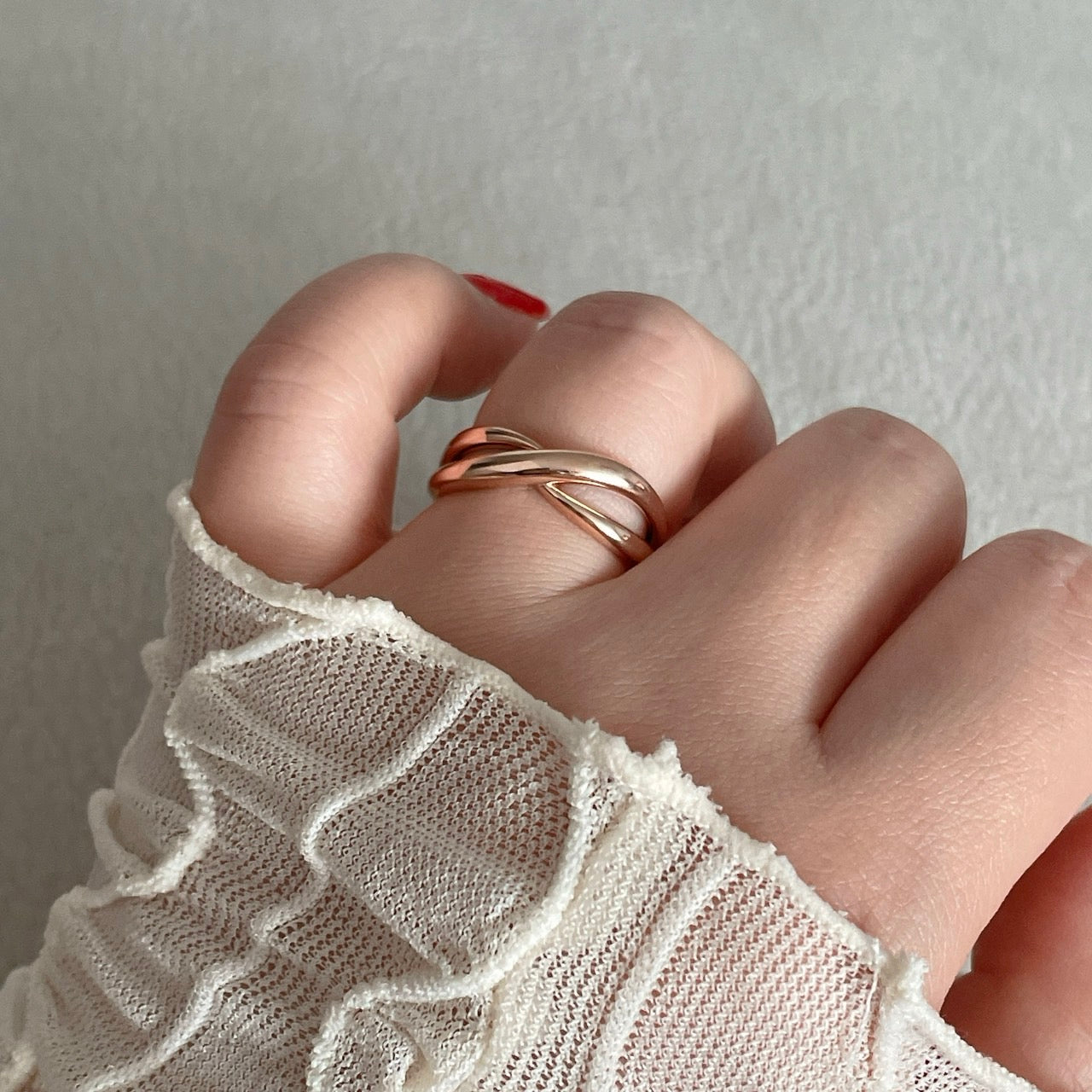Criss Cross Ring
