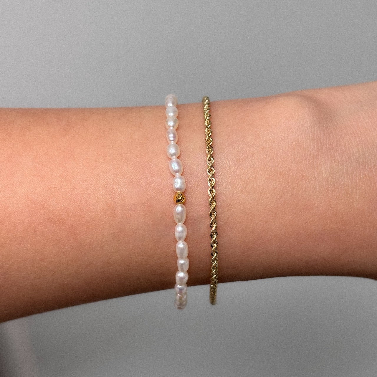 Rice Pearl Bracelet