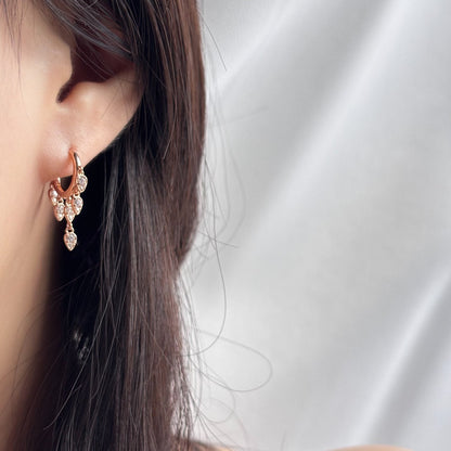 Teardrop Dangle Earrings