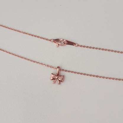 Bow Necklace