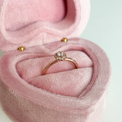 Round Flower Ring