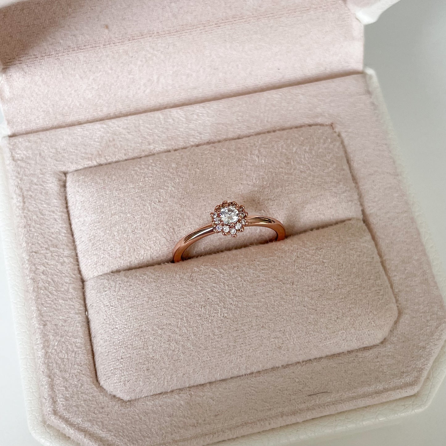Round Flower Ring