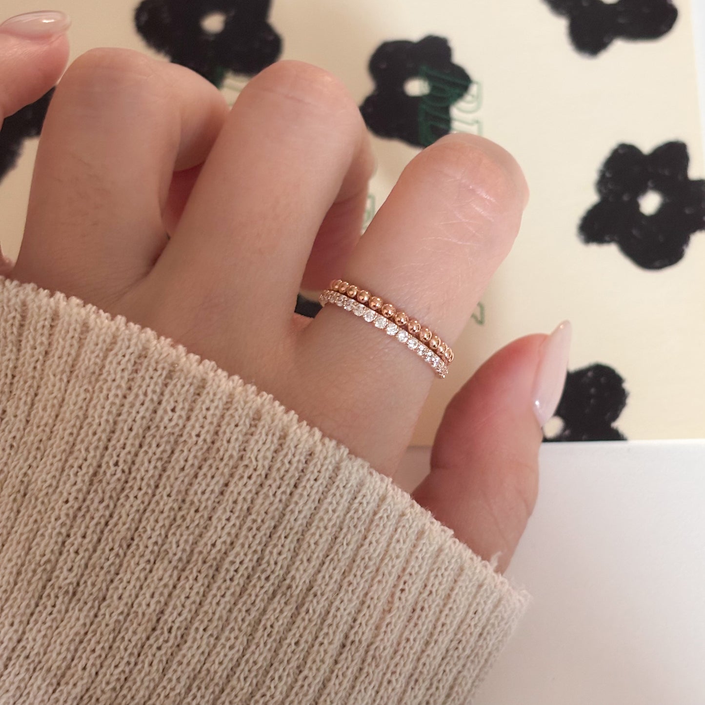 Double Row Ring