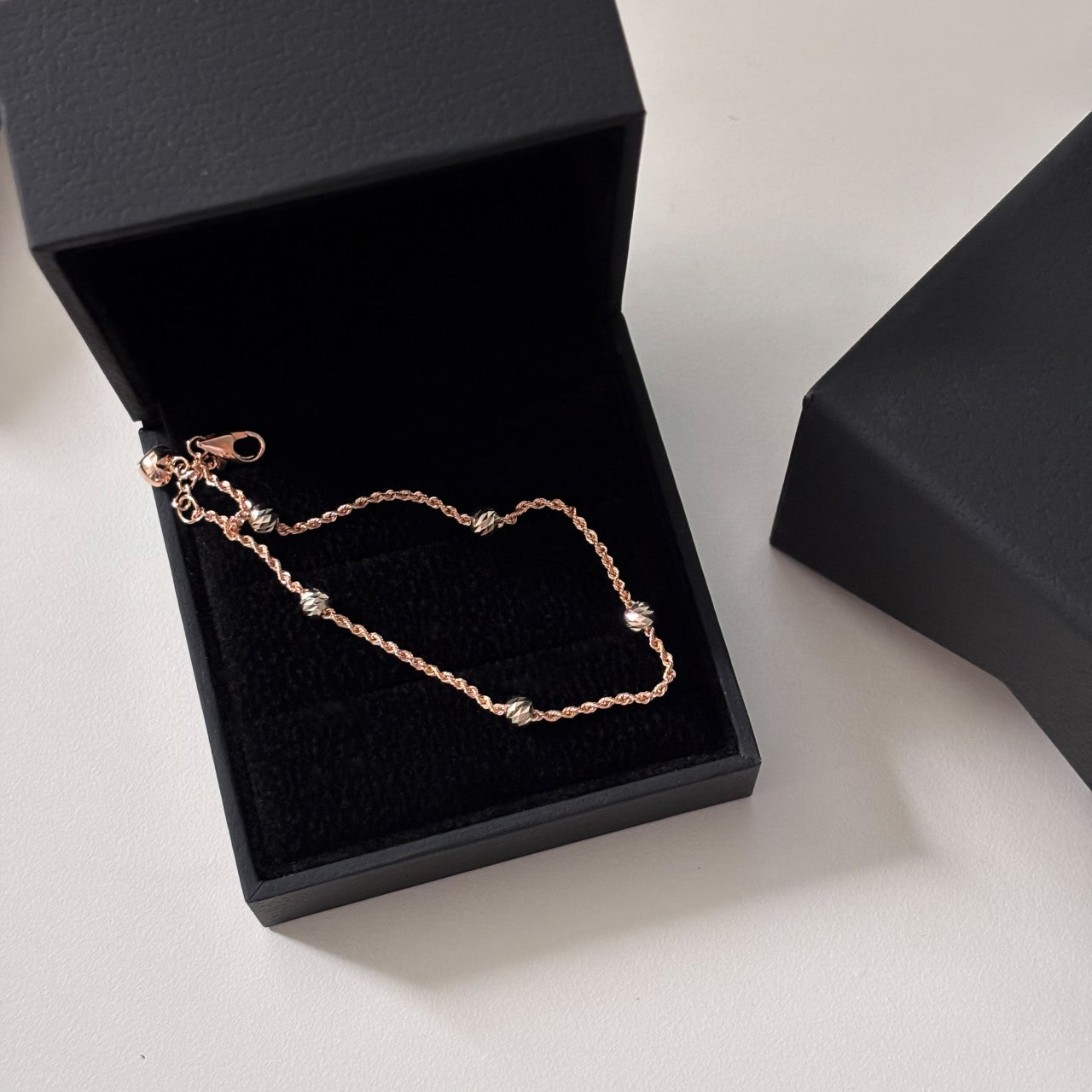 Two Tone Ball Bracelet