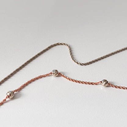 Two Tone Ball Bracelet