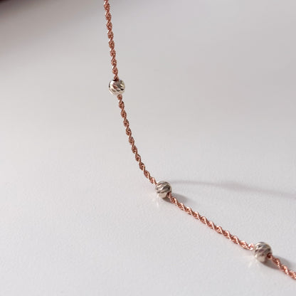 Two Tone Ball Bracelet