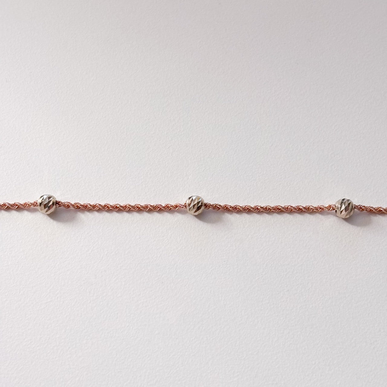 Two Tone Ball Bracelet