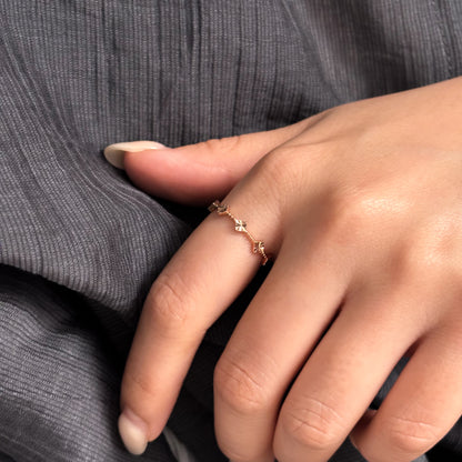 Geometric Stacking Ring