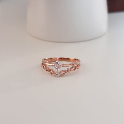 Floral Band Ring
