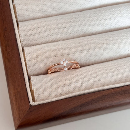 Floral Band Ring