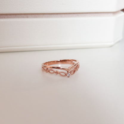 Floral Band Ring