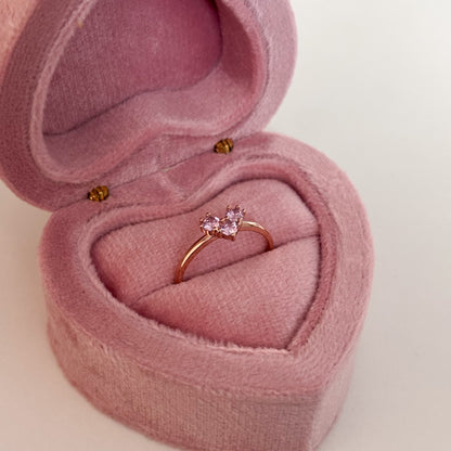 Pink Heart Ring
