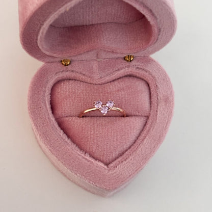 Pink Heart Ring