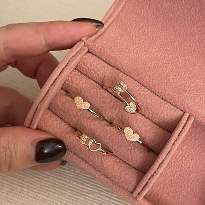 Heart Arrow Ring