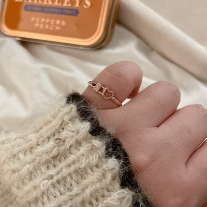 Heart Lock Ring