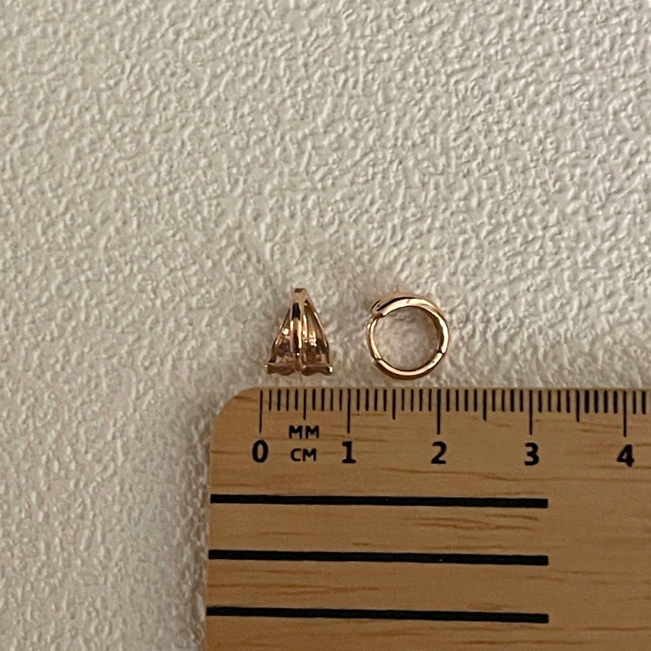 Shell Huggie Earrings