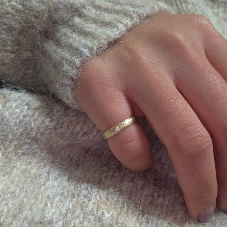 Satin Matte Ring