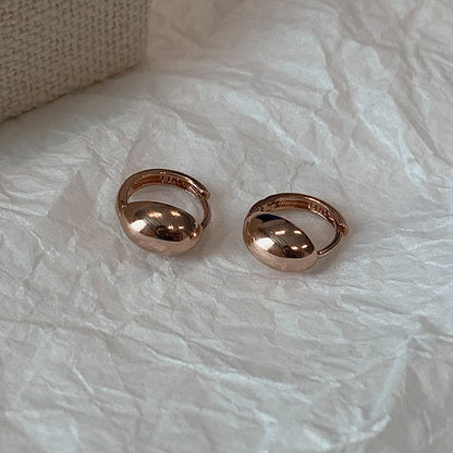 Dome Huggie Earrings