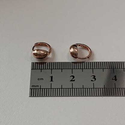 Dome Huggie Earrings
