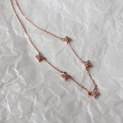 Flower Station Necklace