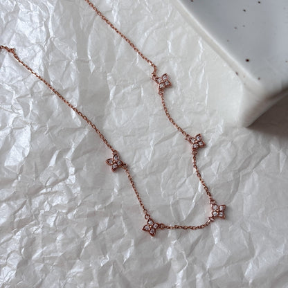 Flower Station Necklace