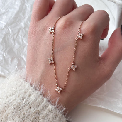 Flower Station Necklace