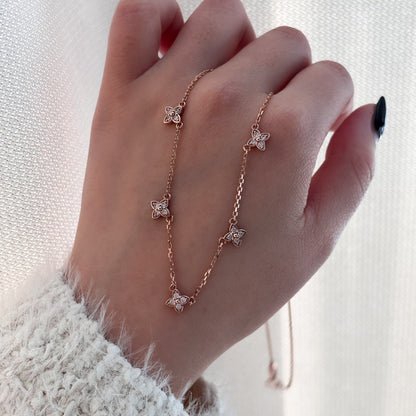 Flower Station Necklace