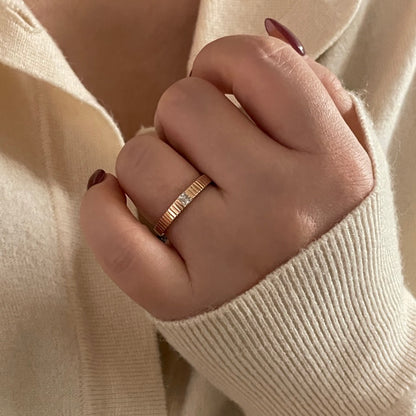 Ribbed Ring