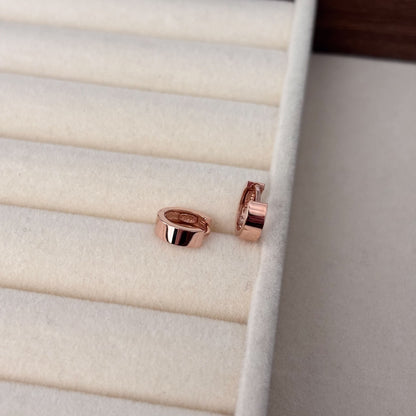 Tapered Hoop Earrings