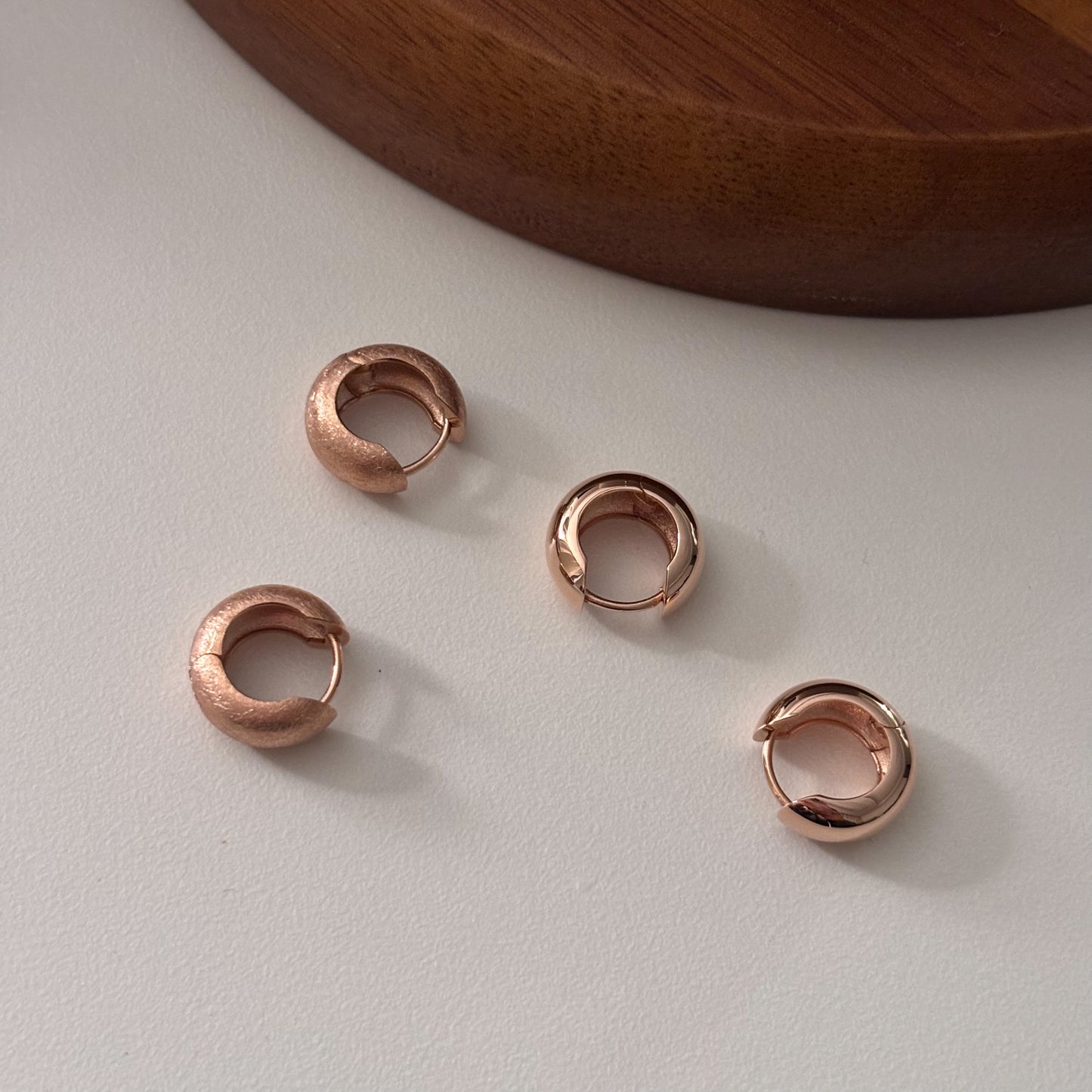Bold Huggie Hoops