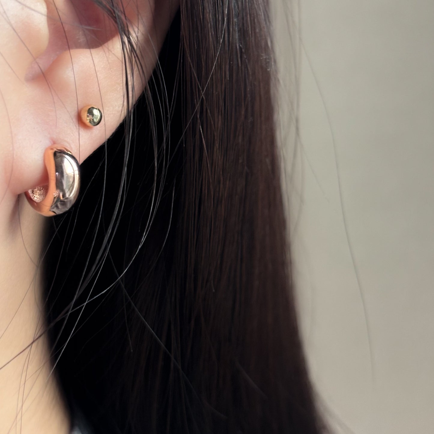 Bold Huggie Hoops
