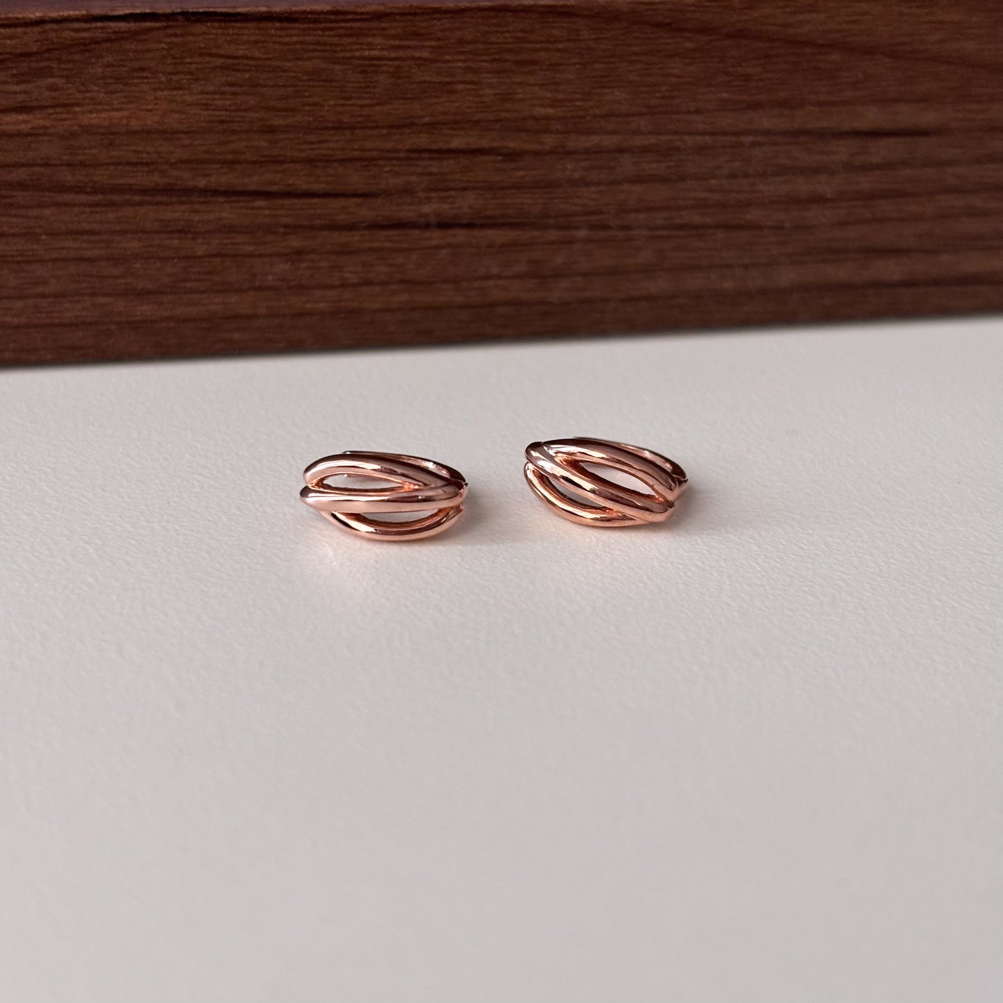 Triple Line Earrings