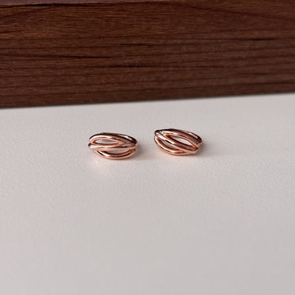 Triple Line Earrings