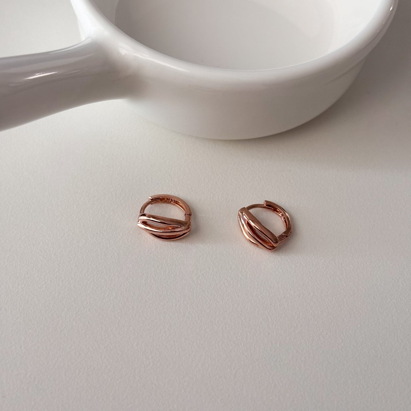 Triple Line Earrings