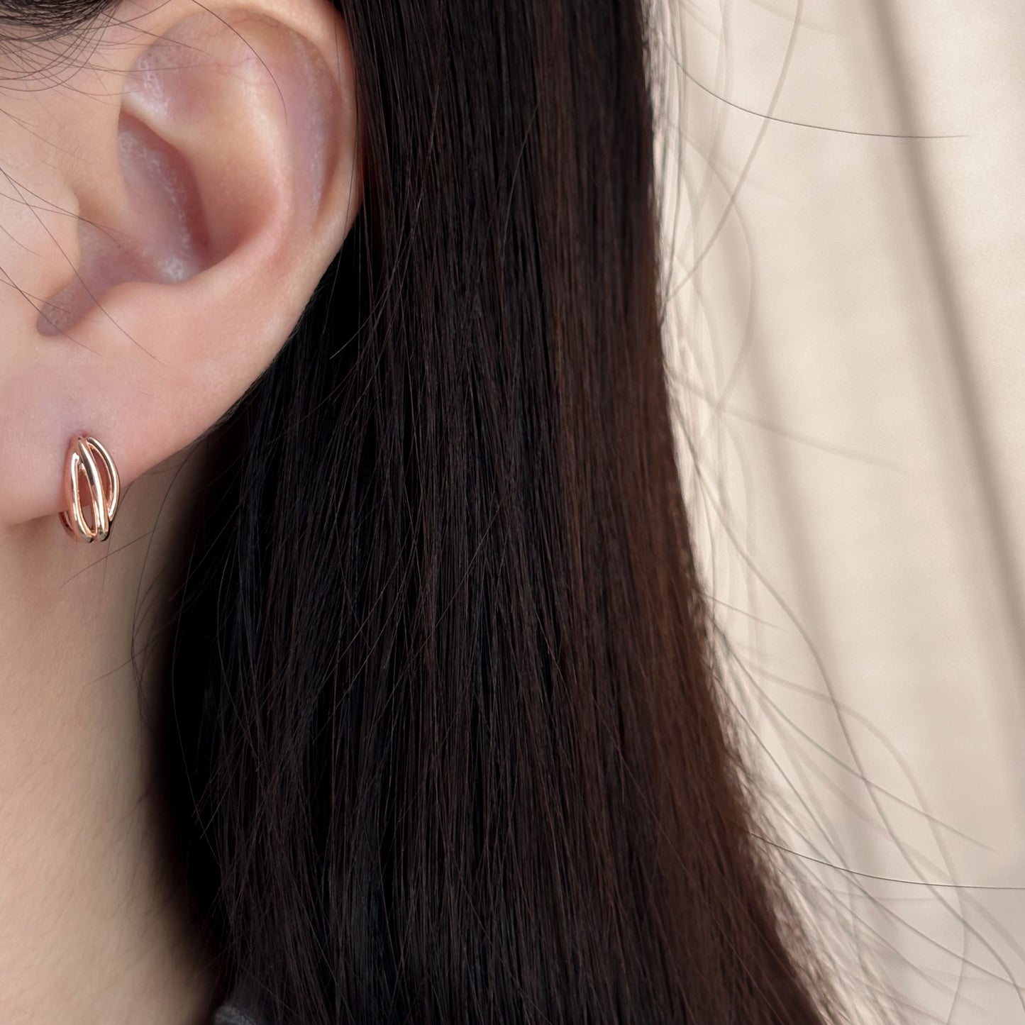 Triple Line Earrings