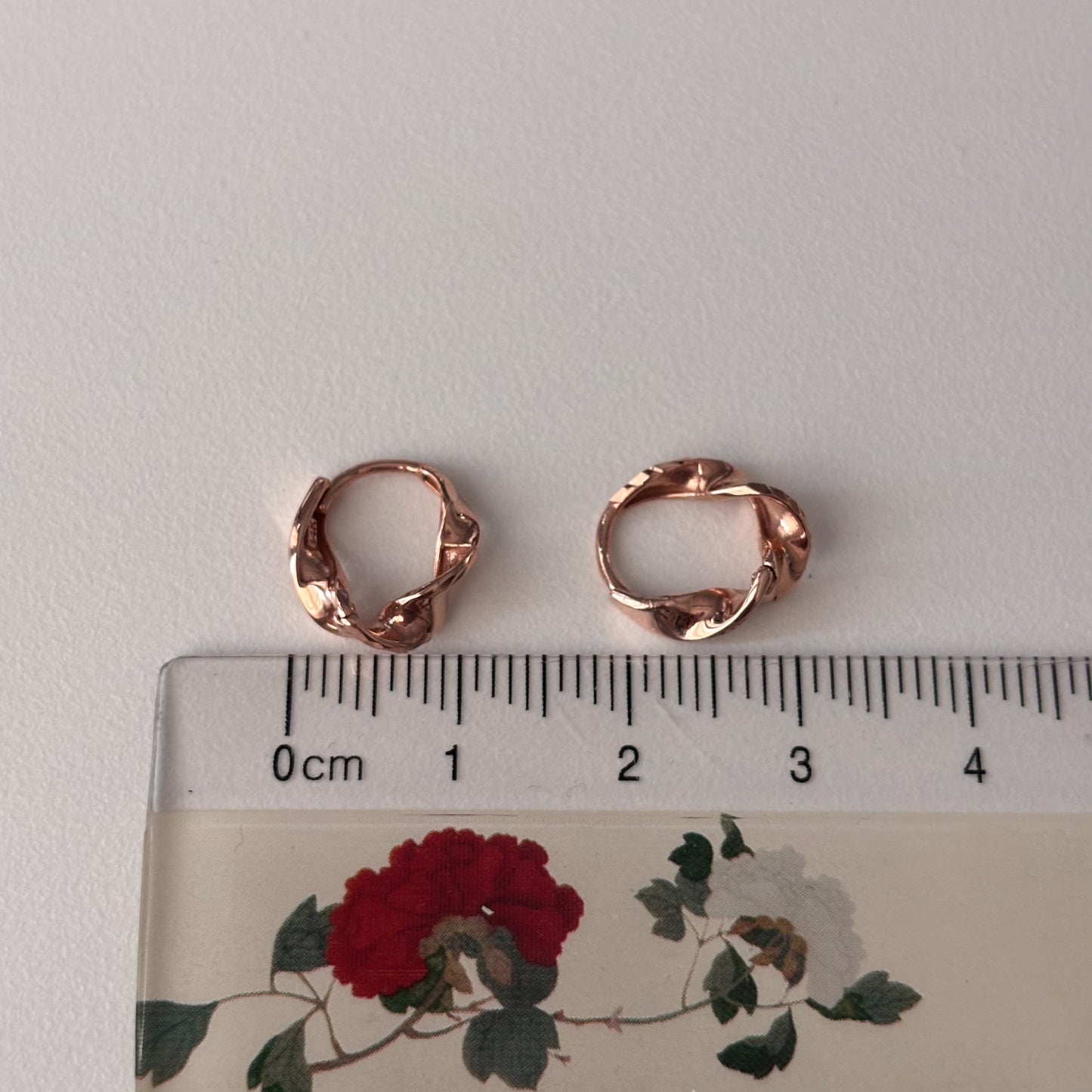 Wave Hoop Earrings