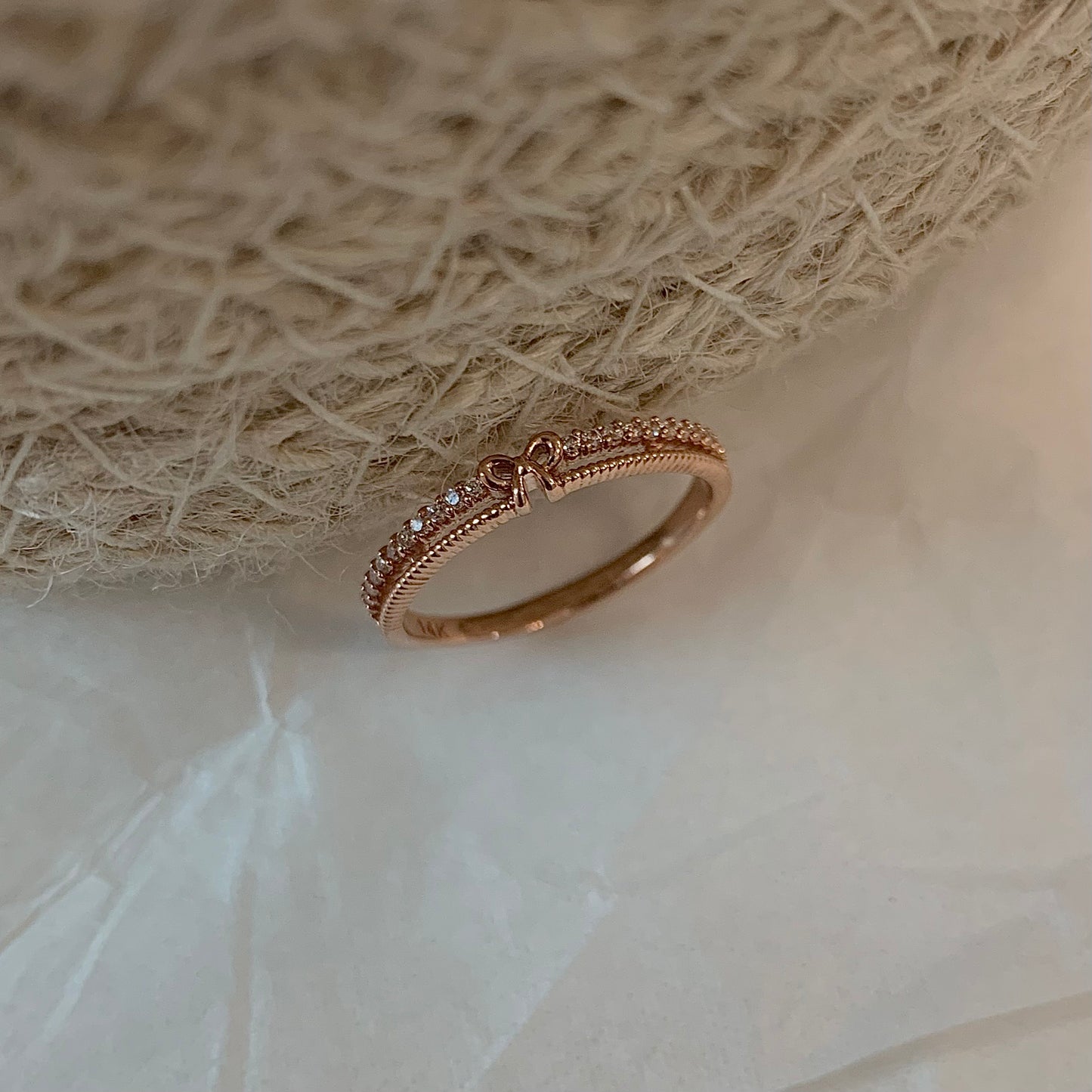Mini Bow Ring