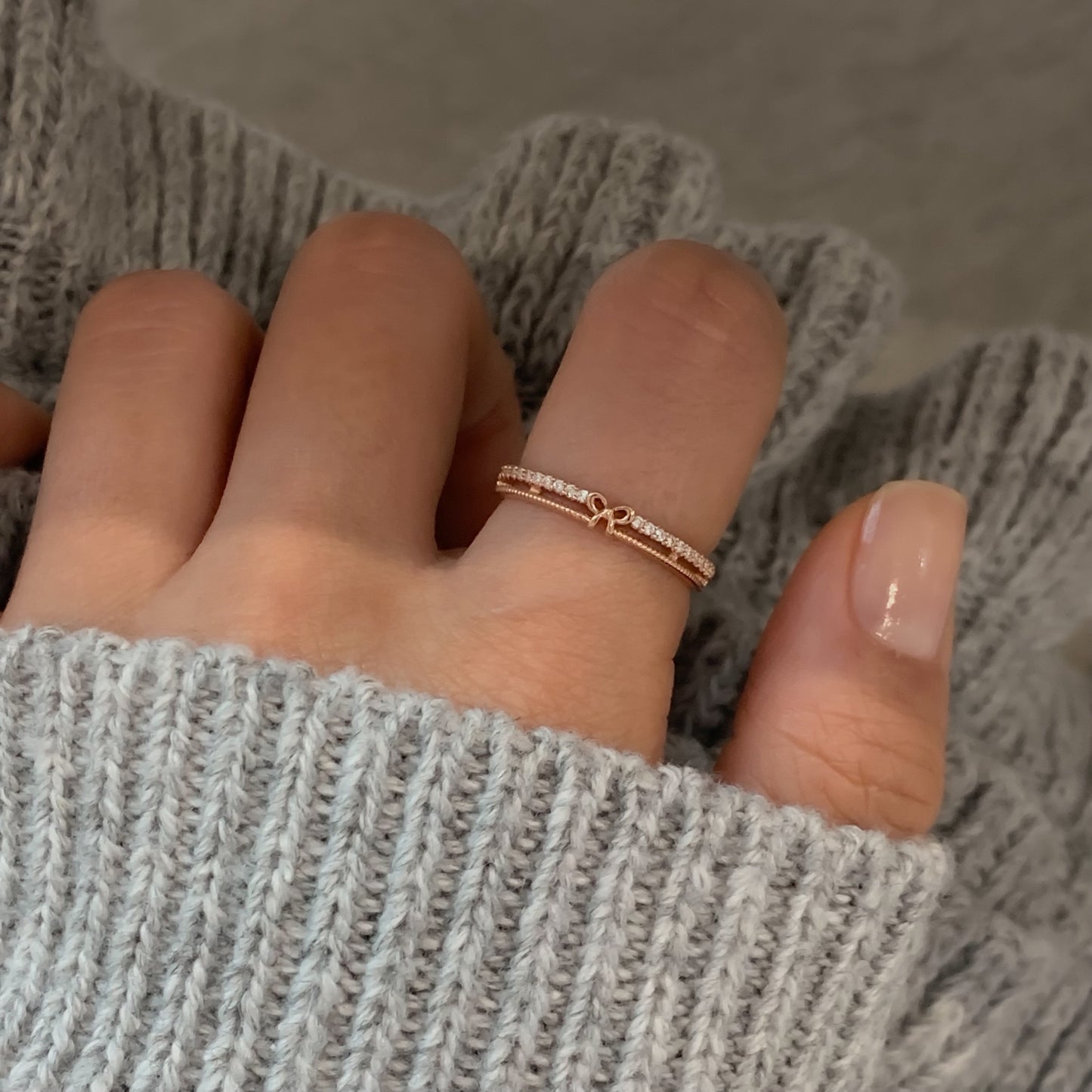 Mini Bow Ring