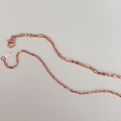Bar and Ball Chain Bracelet