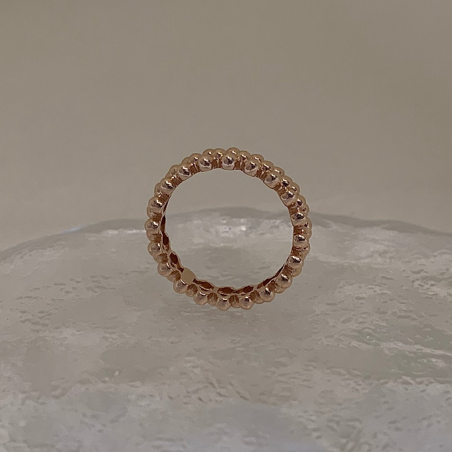 Beaded Bubble Ring