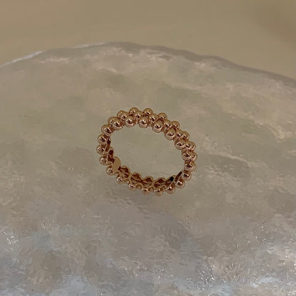Beaded Bubble Ring