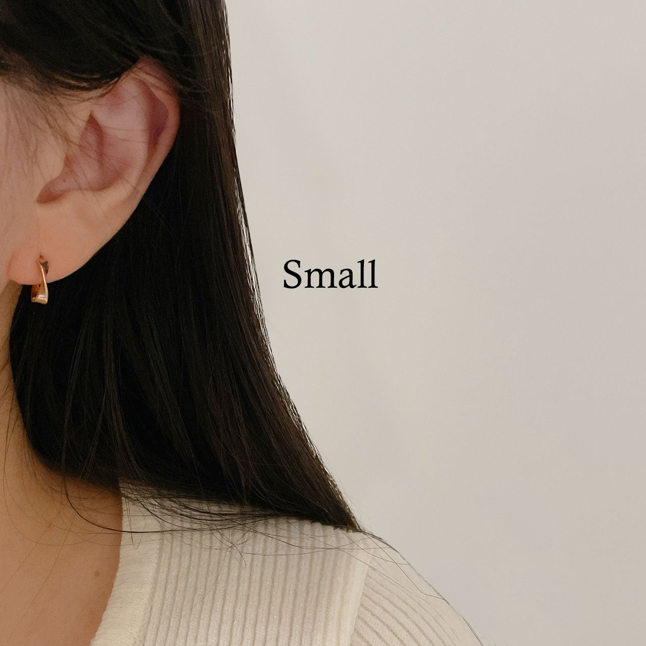 Wavy Hoop Earrings