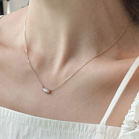 Pink Mother of Pearl Necklace