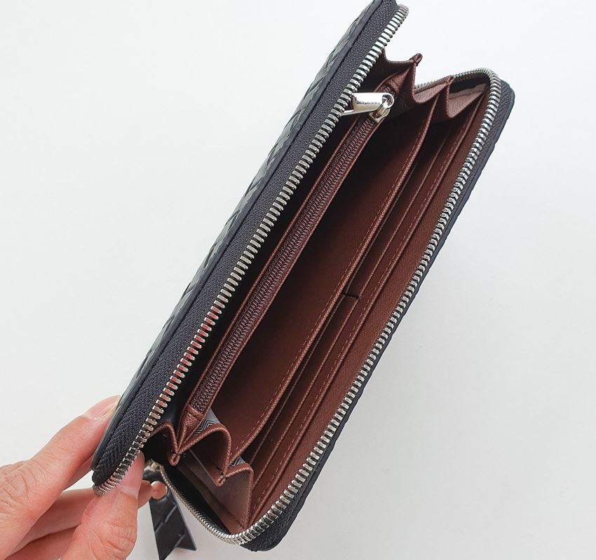 Large Woven Print Wallet
