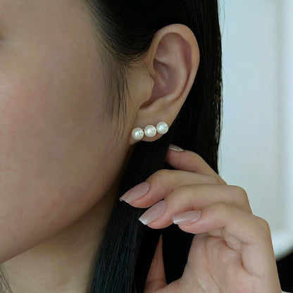 Triple Pearl Piercing